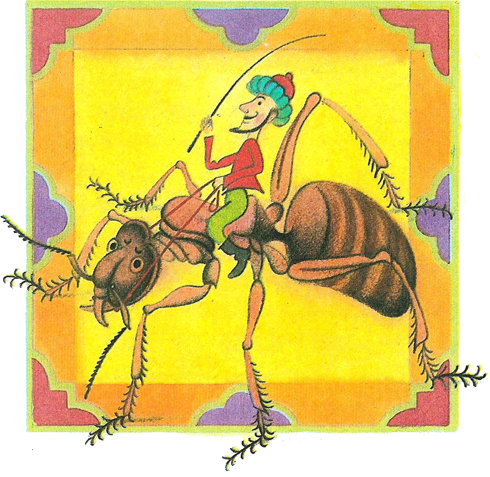 pohádka: Jak Šelmu létal na mravenci