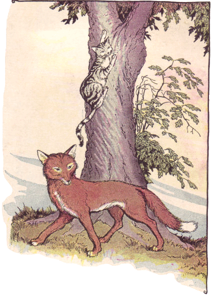 pohádka: Liška a kočka