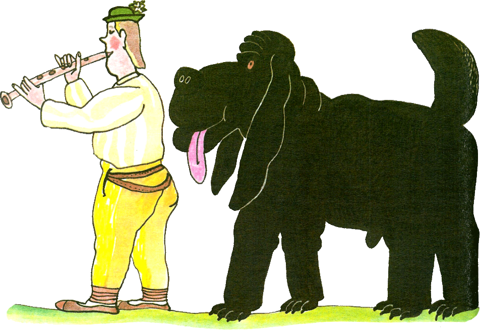 pohádka: Velký černý pes